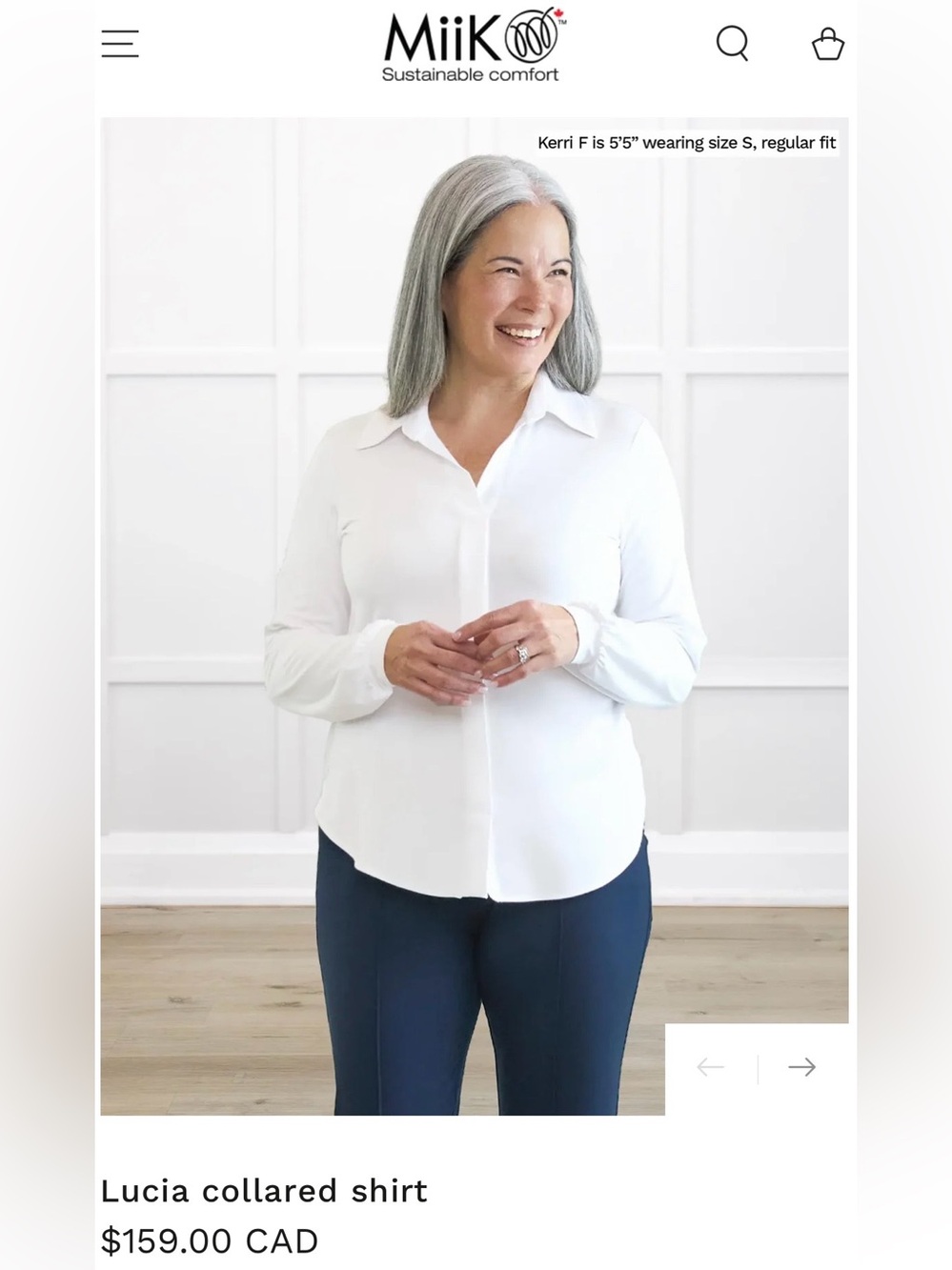 New Miik Lucia Top Size Small